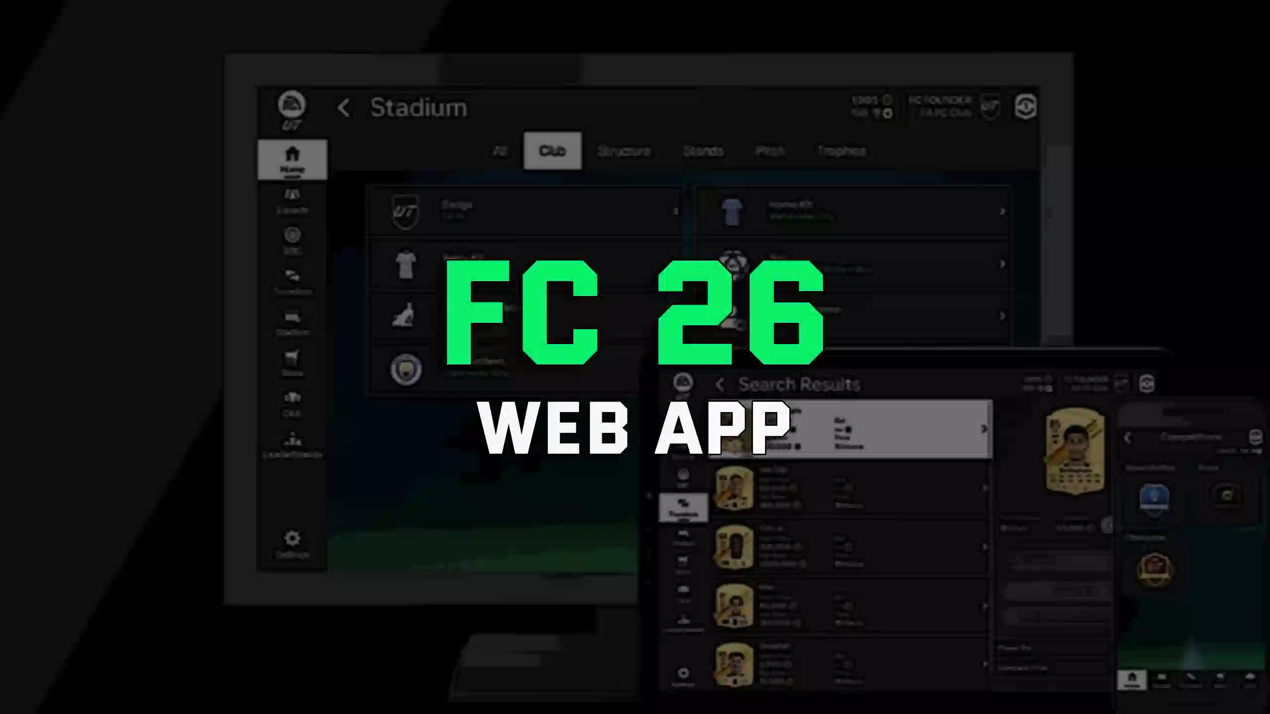 آموزش باز کردن وب اپ EA Sports FC26 و دسترسی به ترنسفر مارکت