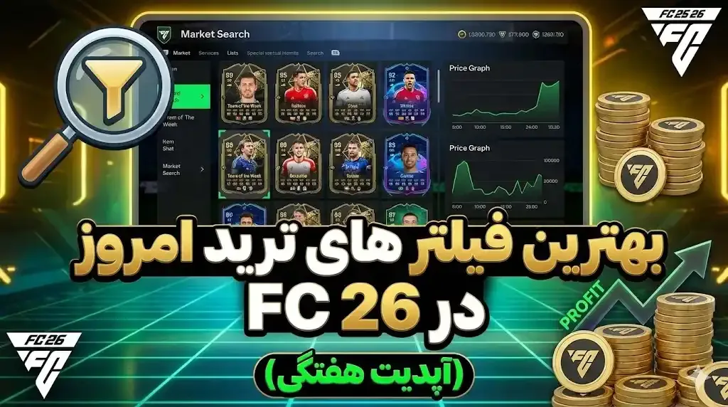 بهترین فیلترهای ترید امروز در FC 26 (آپدیت هفتگی)