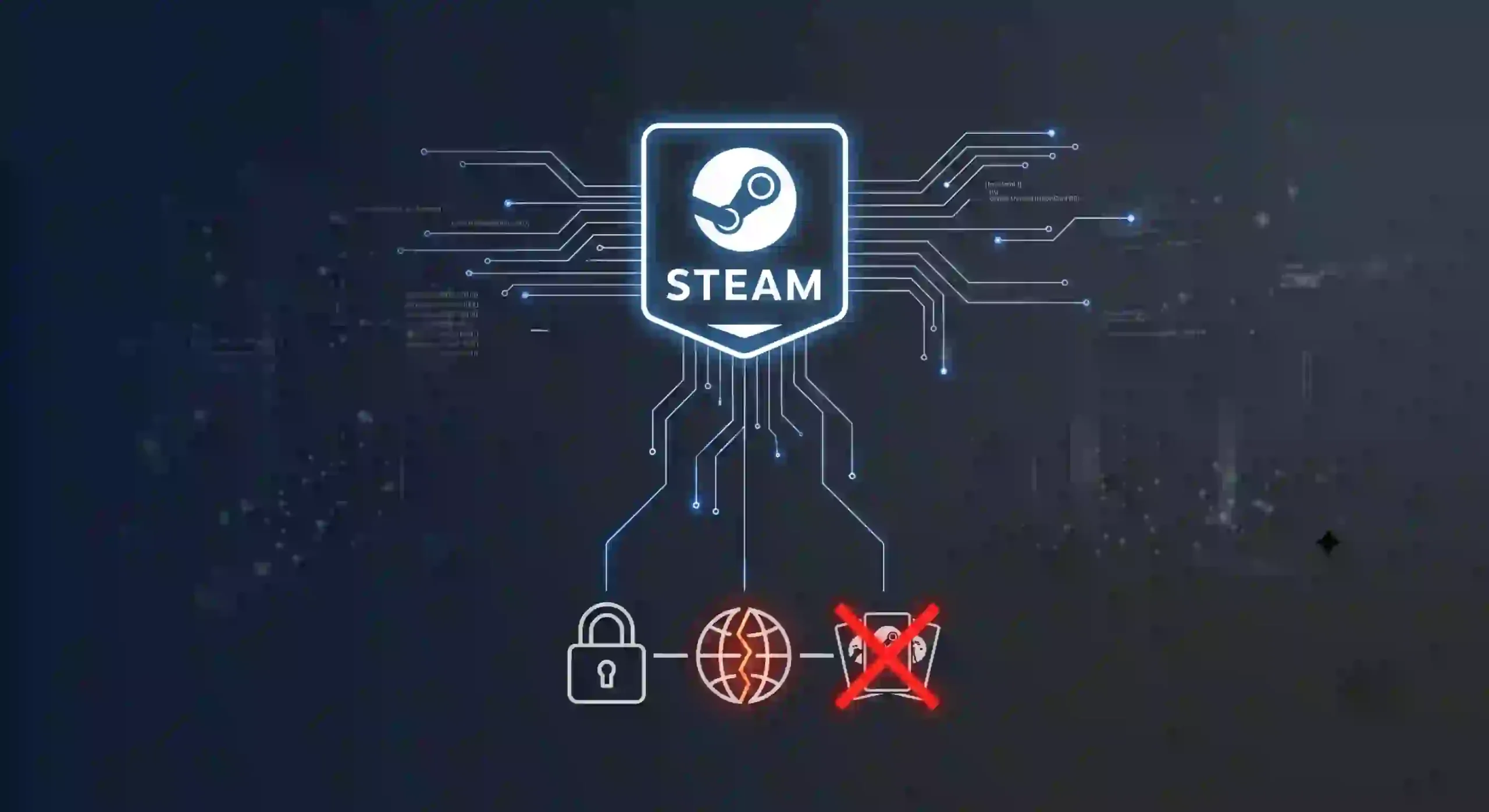 آموزش رفع مشکل وصل نشدن و ارور شبکه در استیم (Steam)