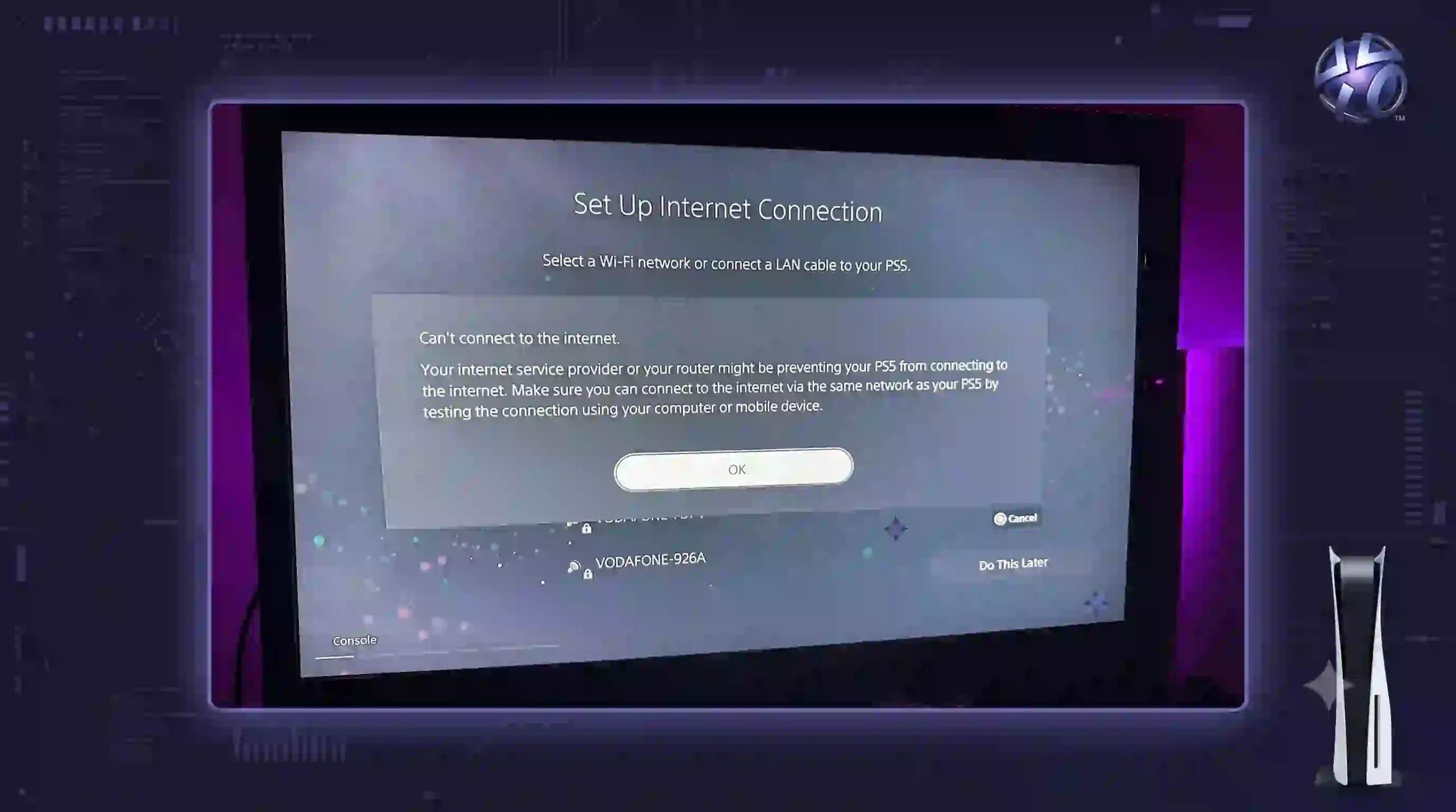 رفع مشکل آنلاین نشدن و وصل نشدن PS5 به شبکه PSN